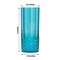 6 Crystal Ocean Blue 14 oz Plastic Disposable DRINKING GLASSES
